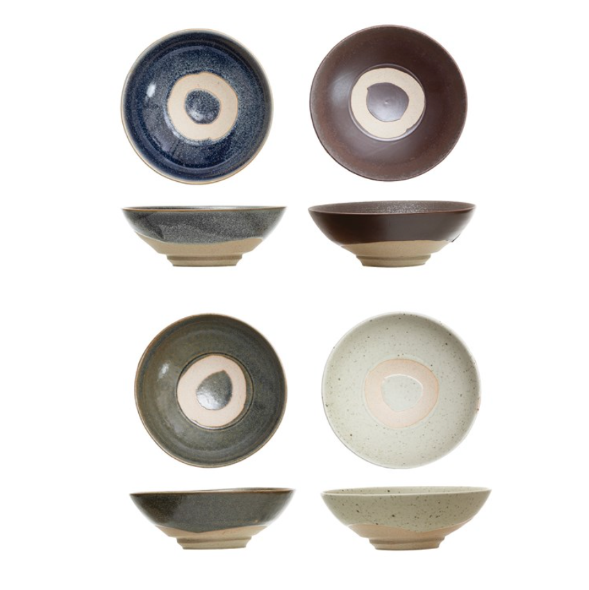6" Stoneware Bowl w/ Hanger