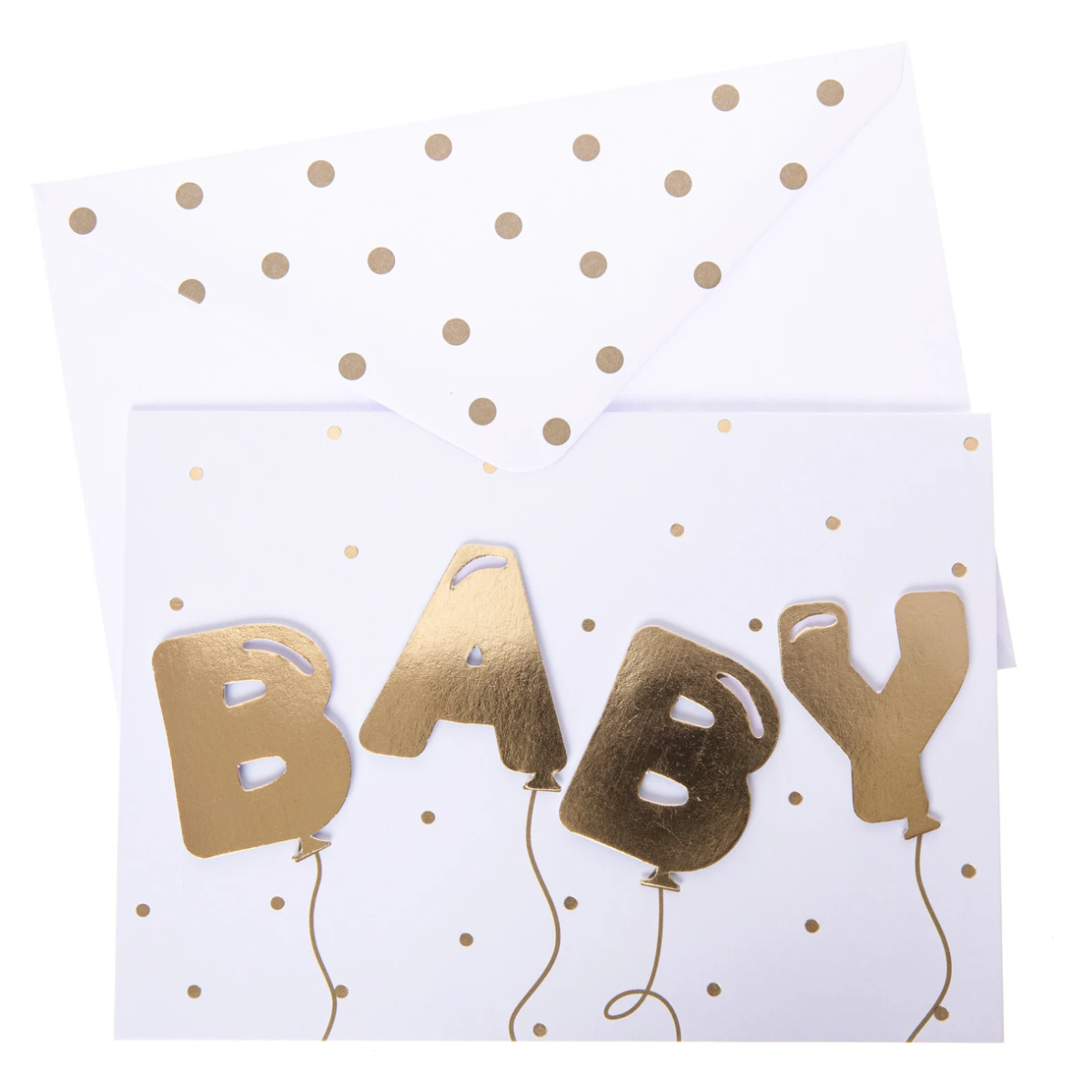 Baby Balloons Handmade Card
