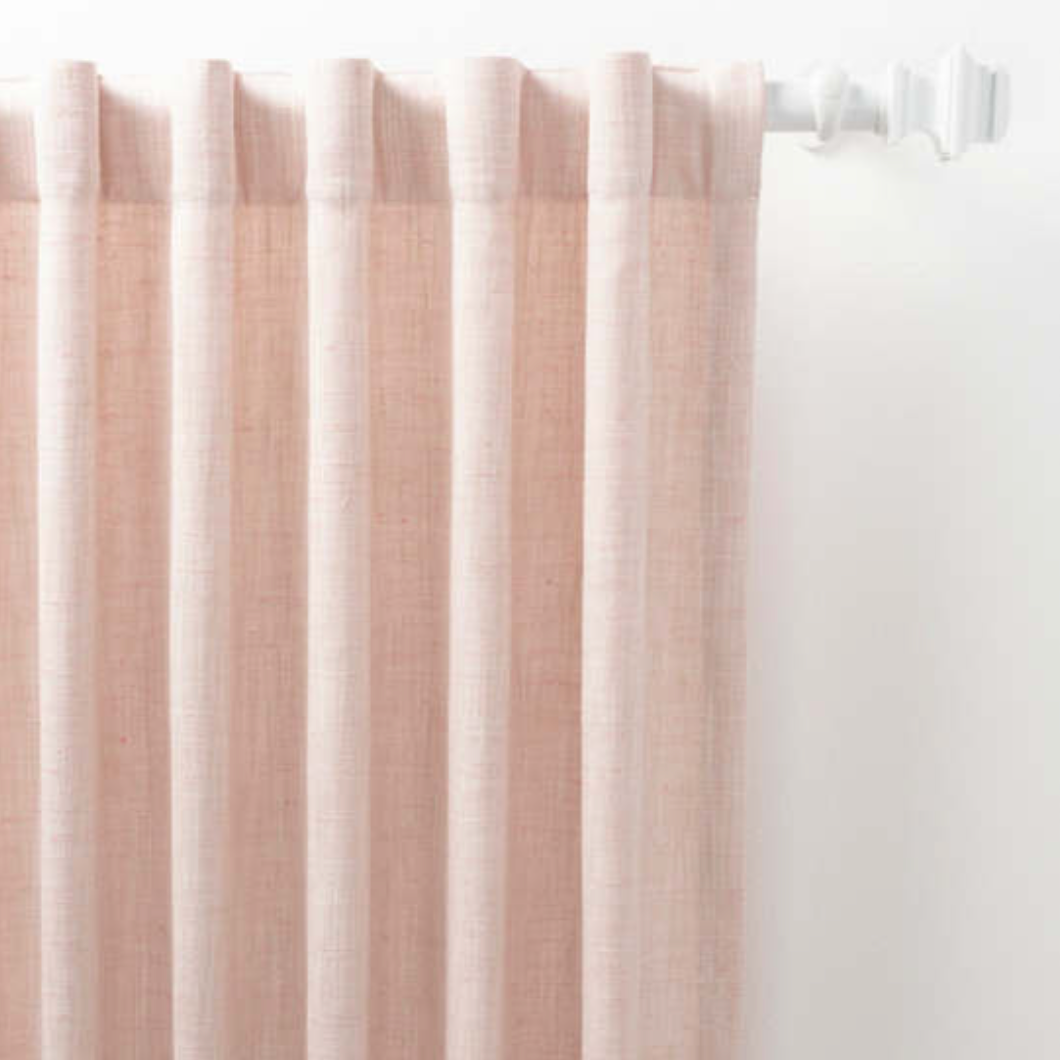 Greylock Pink Curtain