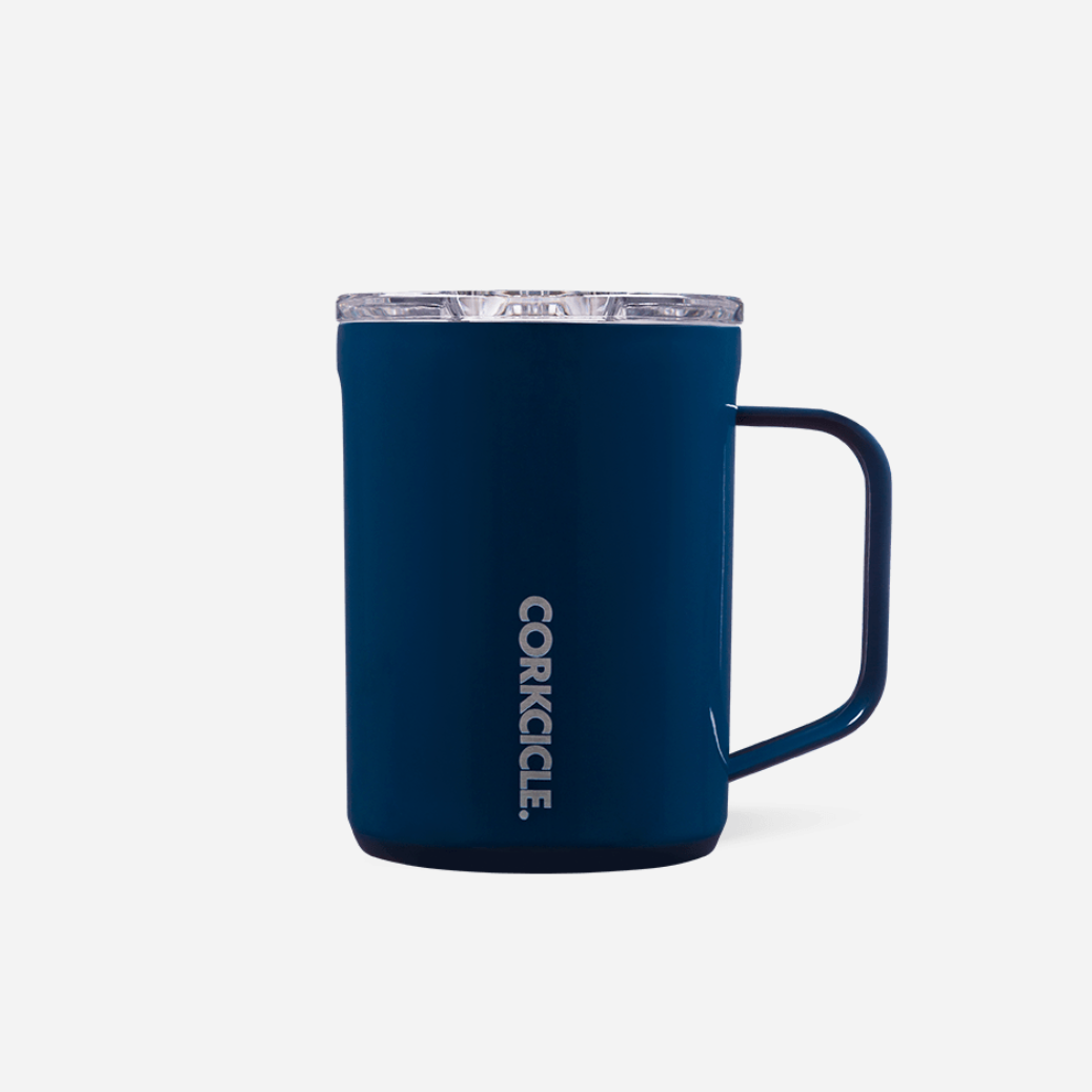 16oz Coffee Mug - Gloss Navy