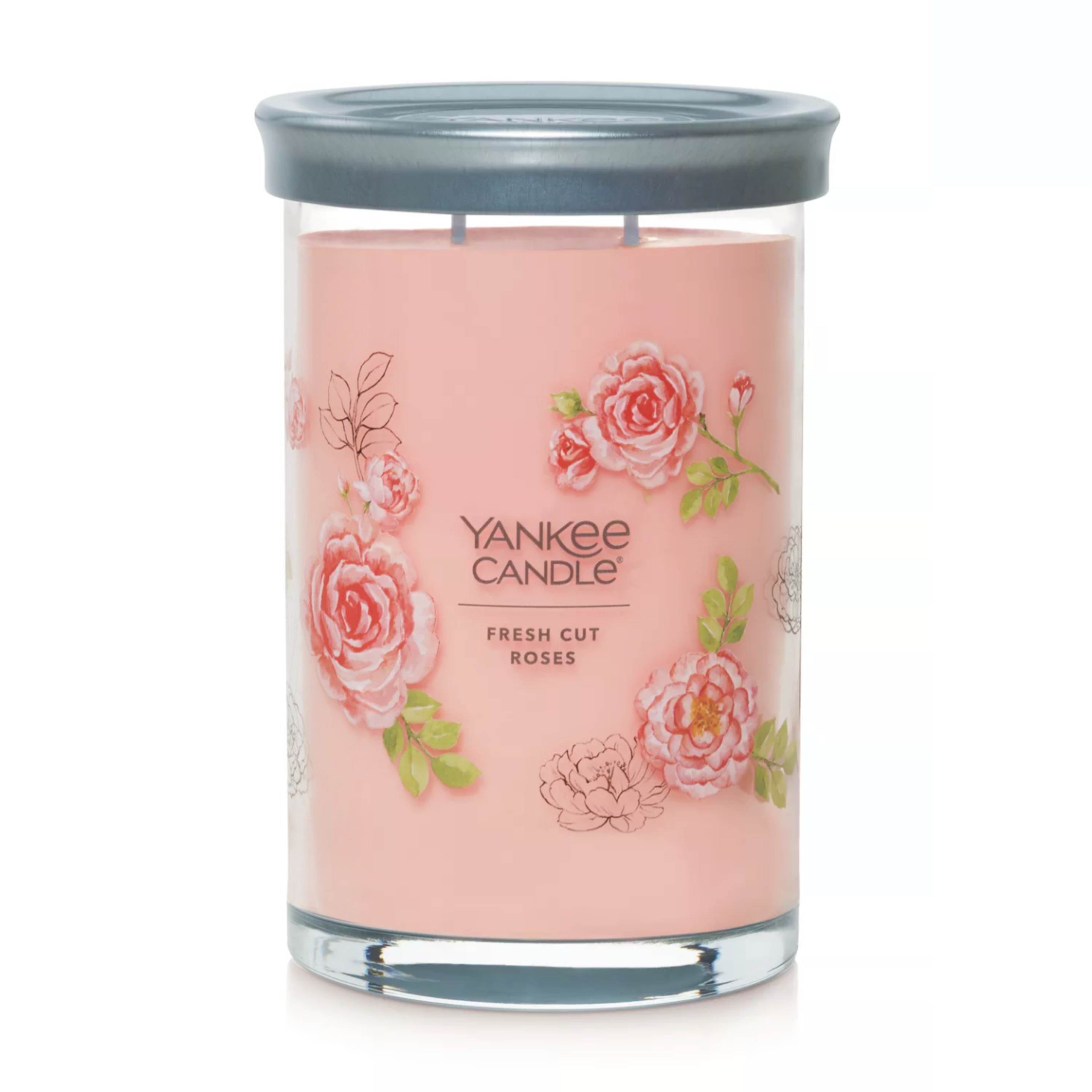 Fresh Cut Roses 2-Wick Tumbler