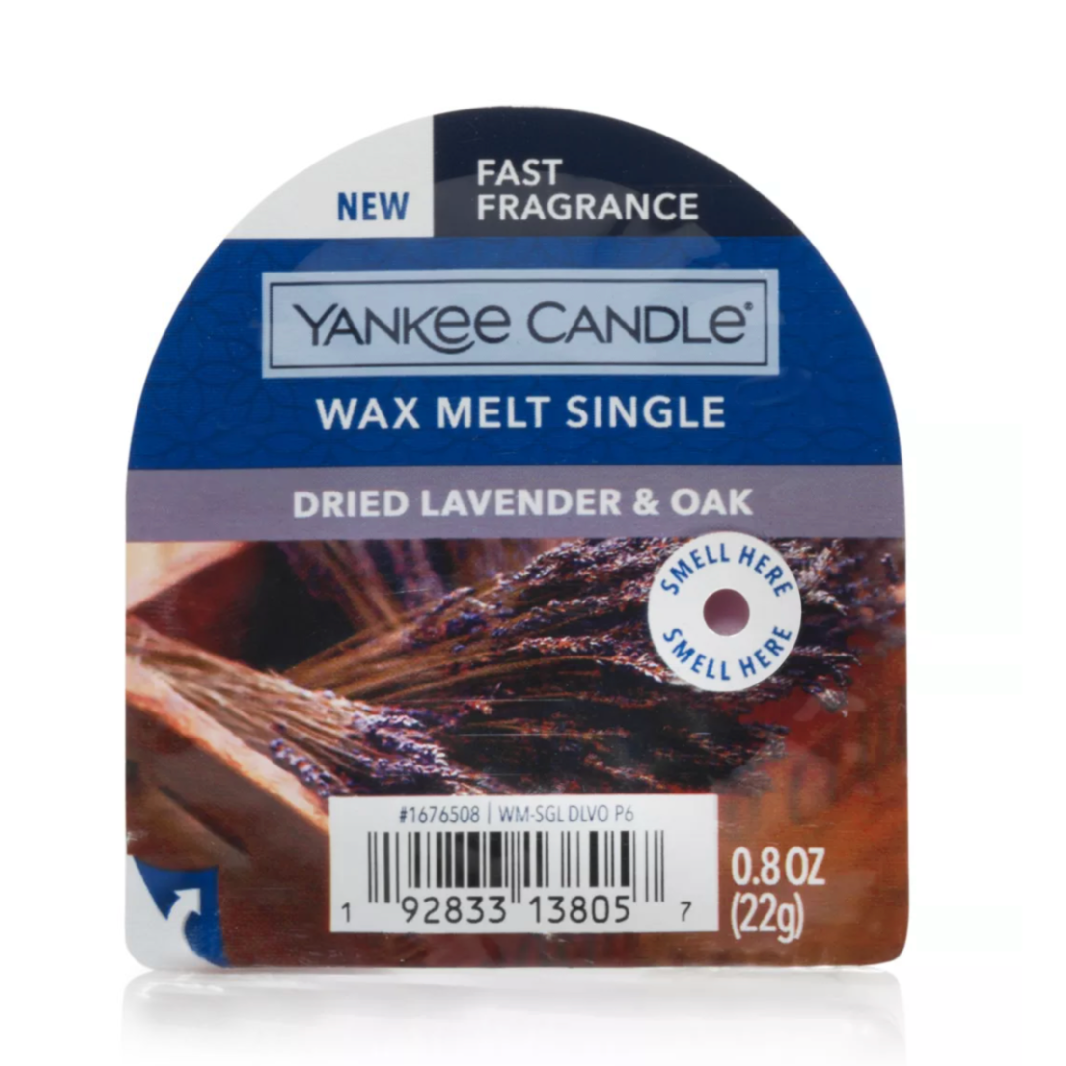 Dried Lavender & Oak Wax Melt Single