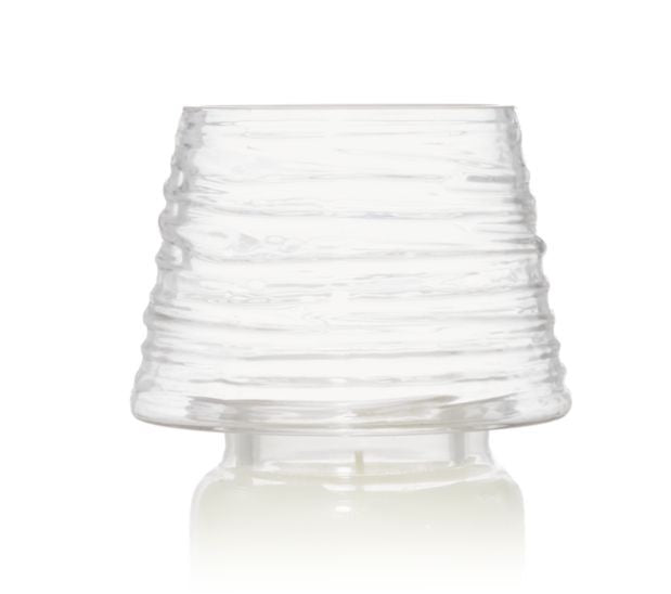 Rippled Glass Jar Shade