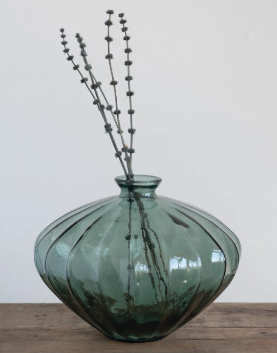 Recycled Glass Vase