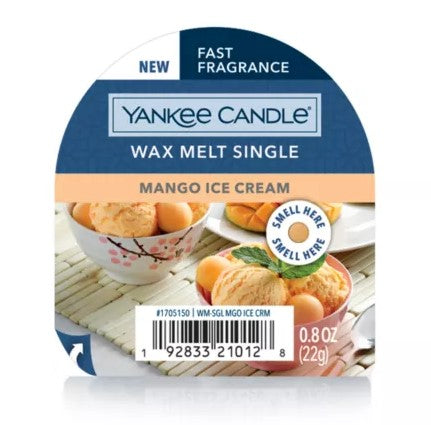 Mango Ice Cream Wax Melt Single