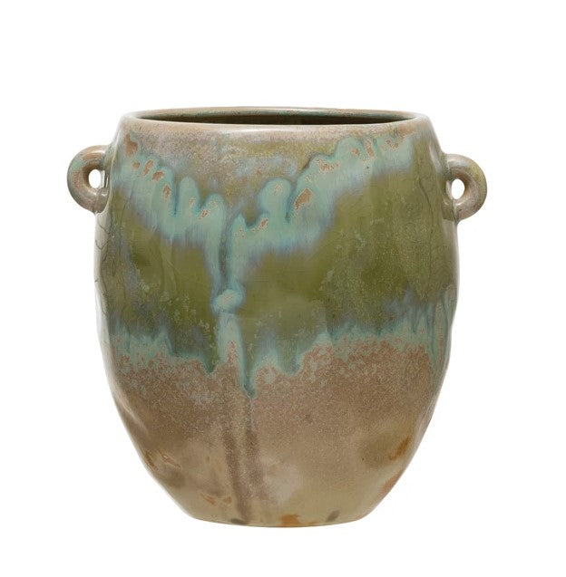 Stoneware Crock w/ Glaze