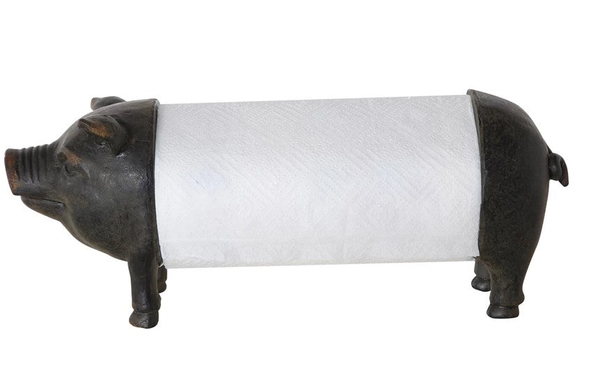 Pig Paper Towel Holder