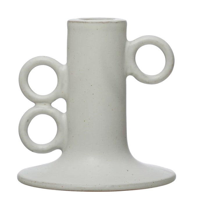 Stoneware Taper Holder
