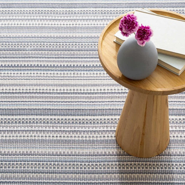 Lucky Stripe Grey Rug