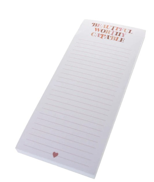 Beautiful Magnetic Notepad