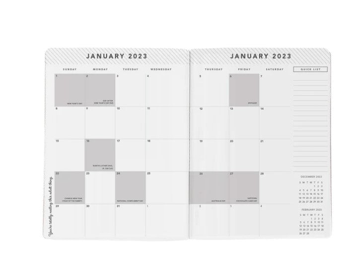 Opportunity 18-Month Planner