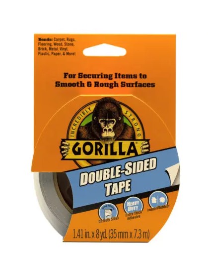 Gorilla Double Sided Tape 8Yd