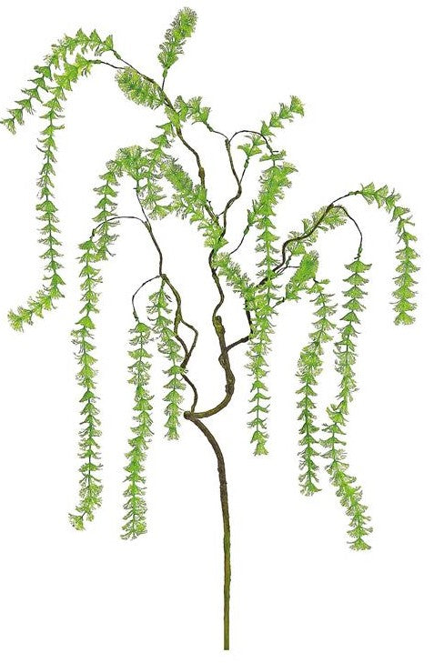 48" Chain Leaf Hanging - Green