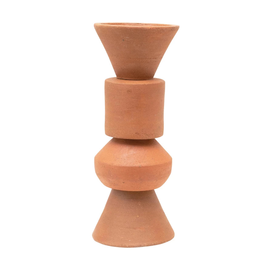 15" Terracotta Vase