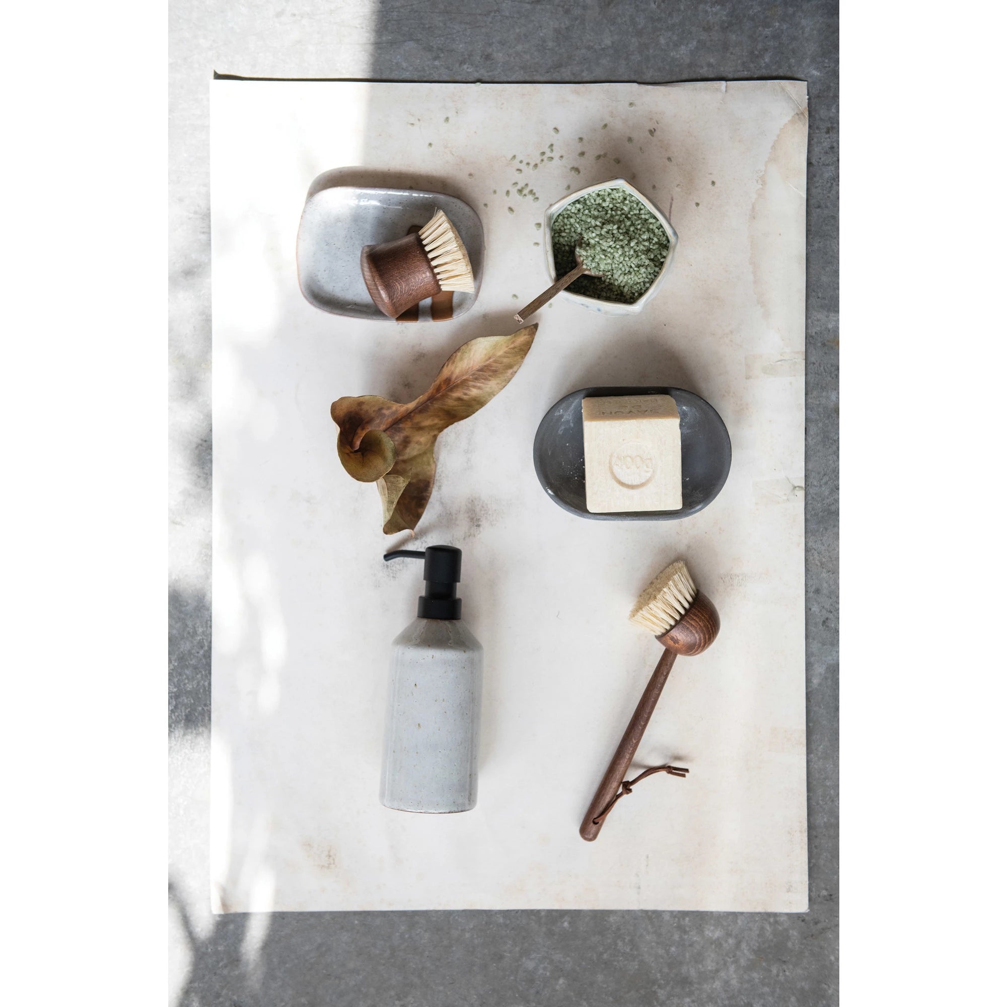Stoneware Soap Dispenser