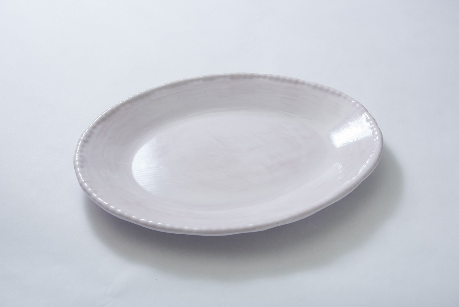Beaded Serving Oval