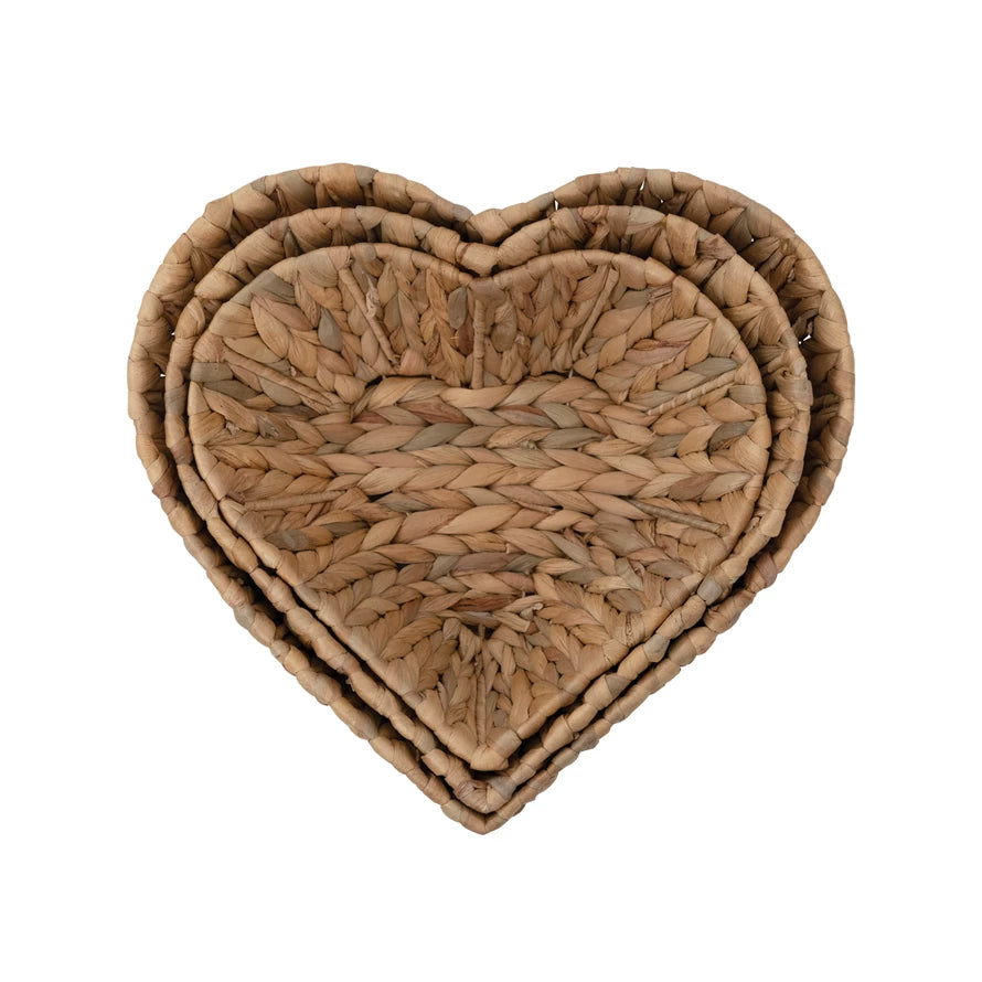 Hyacinth Heart Shaped Basket