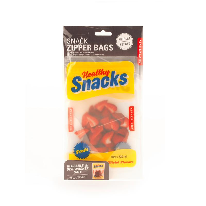 Medium Healthy Snack Zipper Bag