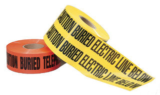 3" Electric Line Tape - Yellow