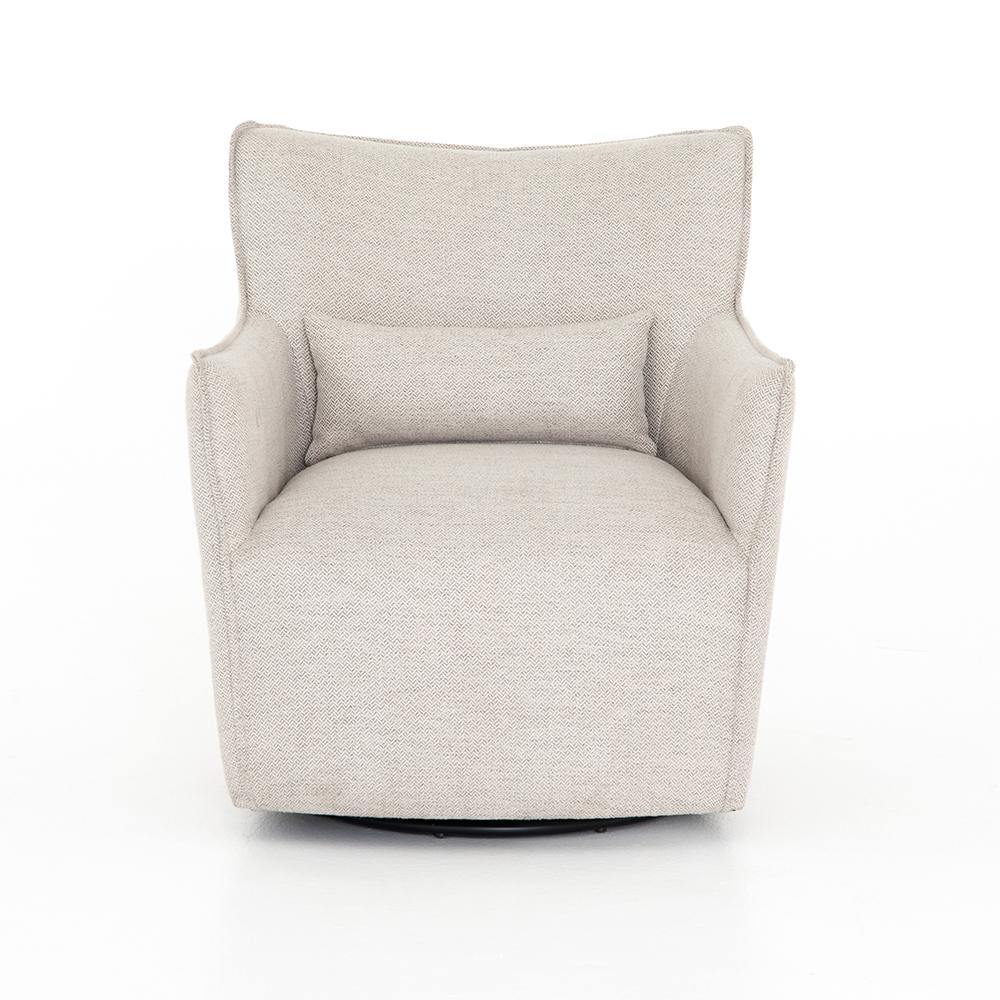 Kimble Swivel Chair - Platinum