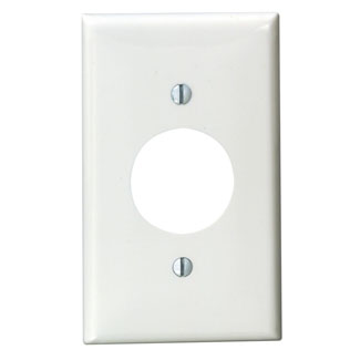 1G Single Receptacle Plate