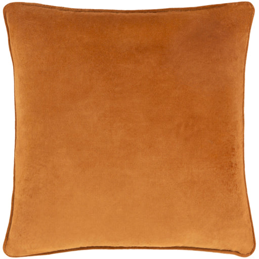 22" Safflower Pillow - Orange